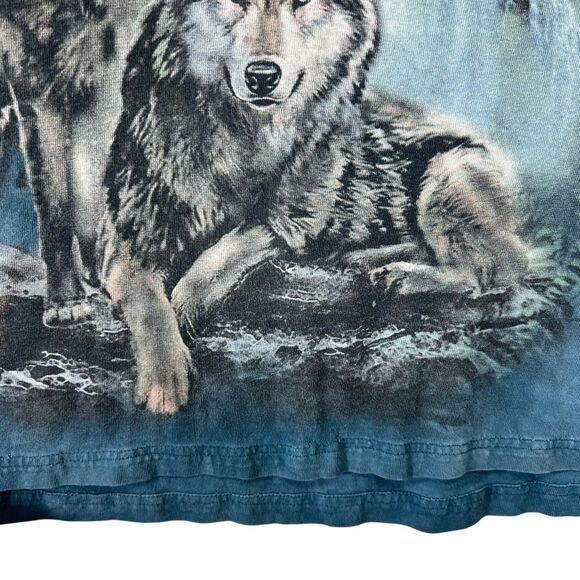 The Mountain wolf large Tie dye graphic tee - Picture 9 of 13
